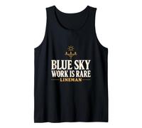 Blue Sky Work est Un Travail de Ligne Rare chez Blue Sky Work Débardeur