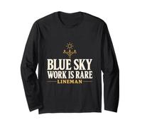 Blue Sky Work est Un Travail de Ligne Rare chez Blue Sky Work Manche Longue
