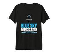 Blue Sky Work est Une œuvre Rare de Compagnon de Ligne Blue Sky T-Shirt Haut de Gamme