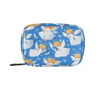 Blue Snow Angel Pilulier avec compartiments amovibles Pratique pour le voyage
