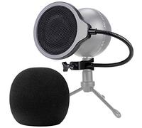 Blue Snowball Bonnette en Mousse avec Filtre Anti Pop - Mousse Micro avec Bouclier de Microphone 3 Couches Améliorant la Qualité Sonore pour Microphone USB Blue Snowball par YOUSHARES