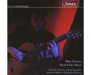 Blue Sonata : Musique pour Guitare de Duarte, Kvandal, Britten
