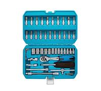 Blue Sport 01530 Jeu de 46 douilles et embouts Chrome vanadium