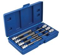 Blue Spot 01514 Jeu de douille TORX Set, 7 pièces, ultra longue