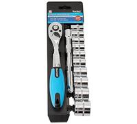 Blue Spot Set de douilles avec clé 0,9 cm 12 pièces