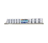 Blue Spot Tools 12 douilles métriques peu profondes 3/8 (8-19 mm) (mousse EVA)