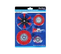 Blue Spot Tools - Ensemble de 5 brosses abrasives en nylon