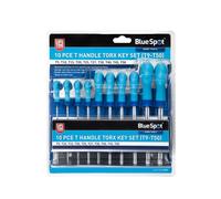 Blue Spot Tools - Ensemble de clés Torx T de 10 pièces (T9-T50)