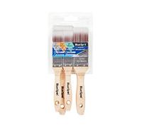 Blue Spot Tools, Lot de pinceaux de Peinture en Poils synthétiques - Noir - 2 x 1, 2 x 1,5, 1 x 2