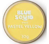 Blue Squid Peinture professionnelle pour le visage et le corps - Jaune pastel (30 g) - Peinture professionnelle à base d'eau pour le visage et le corps - Pour adultes, enfants et SFX