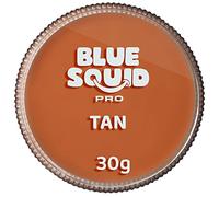 Blue Squid Peinture professionnelle pour le visage et le corps - Tan classique (30 g) - Peinture professionnelle à base d'eau pour le visage et le corps pour adultes, enfants et SFX