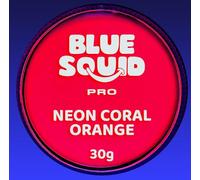 Blue Squid PRO Peinture pour le visage - Néon Corail Orange (30gm) Fournitures professionnelles de maquillage à base d'eau pour adultes, enfants et SFX