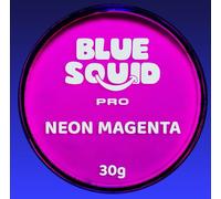 Blue Squid PRO Peinture pour le visage - Néon Magenta (30gm) Fournitures professionnelles de maquillage à base d'eau pour adultes, enfants et SFX