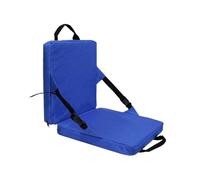 (blue) Stadium Seat For Bleachers With Back Support And Wide Padded Cushion Stadium Chair