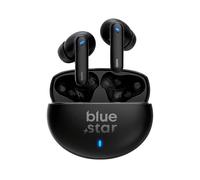 Blue Star Écouteurs TWS Bluetooth 6.0 avec Réduction de Bruit ANC et ENC Noir