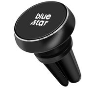 Blue Star Support Voiture Magnétique Smartphone Grille d'aération Rotatif à 360 Noir