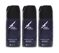 Blue Stratos Déodorant en spray pour homme Bleu 150 ml
