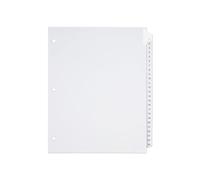 Blue Summit Supplies Intercalaires numérotés de 1 à 25 pour classeur à 3 anneaux, 5 ensembles d'onglets numérotés, intercalaires pour travaux juridiques, onglets numérotés durables pour le bureau