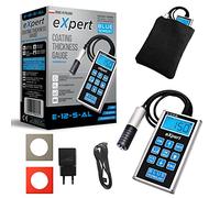Blue Technology Appareil de mesure d'épaisseur de couche de peinture pour voiture E-12-S-AL eXpert | Jauge d'épaisseur de peinture pour carrosseries en acier & aluminium | Appareil de mesure