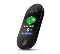 Blue Tees Golf Ringer - GPS de Golf Magnétique Portatif, Écran Tactile, Résistant à l'eau, Télémètre de Distance de Golf, Plus de 40 000 Parcours Préchargés, Autonomie de Plus de 10 Heures
