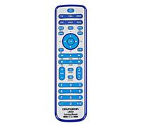 BLUE Télécommande d'apprentissage universelle combinée, compatible TV/SAT/DVD/CBL/DVB-T/AUX 3D SMART Chunghop L660 Nipseyteko
