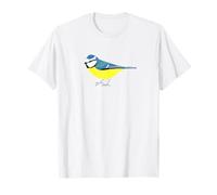 Blue tit Mésange Bleue Oiseaux ornithologie Nature oeuvre T-Shirt