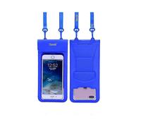 (Blue)Tteoobl 30m Underwater Mobile Phone Waterproof Bag, Size: Small