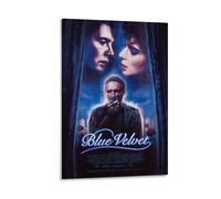 Blue-Velvet Thriller Movie Vintage Toile Poster Art Mural Décor Impressions Poster Moderne Toile Art Photos pour Salon Chambre 50 x 75 cm