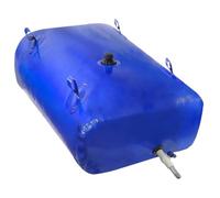 Blue Water Storage Carrier 100L - Récipient en plastique lourd pour l'extérieur, le camping, la collecte d'eau de pluie, l'approvisionnement en eau d'urgence, la capacité du récipient à tambour de