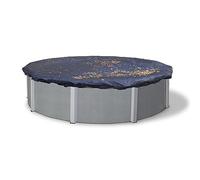 Blue Wave BWC506 Bâche de Piscine Hors Sol Ronde, Noir, 6 m
