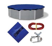 Blue Wave Defender 15 Année au-Dessus de Sol d'hiver pour Piscine 28' Bleu Marine