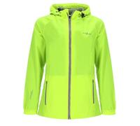 Blue Wave Fabienne Veste fonctionnelle pour femme - Veste d'extérieur - Veste de pluie - Veste de randonnée et de cyclisme, jaune fluo, 48