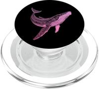 Blue Whale Bosse Amoureux des Baleines Surf Plongée Océan PopSockets PopGrip pour MagSafe