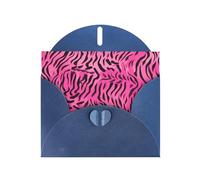 Blue WHJSHOP Carte de vœux Imprimé tigre léopard Rose - Papier nacré double face haut de gamme Effet perle Love Buckle Enveloppe en papier nacré
