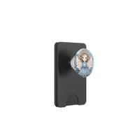 Blue Winter Accessories for Women Cute Christmas Angel PopSockets PopWallet pour MagSafe