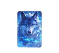 Blue Wolf Lot de 4 désodorisants pour voiture - Cartes parfumées à suspendre - Pour tablettes d'aromathérapie de voiture