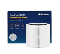 Blueair Blue Pure 211i Max Series SmokeBlock Filtre de rechange authentique en carbone supplémentaire - Capture 99,99% de la fumée des feux de forêt - Compatible avec le purificateur d'air Blue Pure