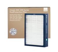 BLUEAIR Classic 500/600 Series Lot de 3 filtres de rechange double protection pour Classic 580i, 680i, 501, 503, 505, 510, 550E, 555EB, 601, 605