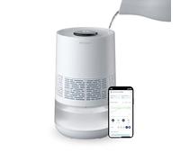 BLUEAIR Humidificateur Intelligent Premium pour pièces jusqu’à 4 m² - Réservoir 3,5 L lavable au lave-vaisselle | Technologie d’évaporation | Mode Auto & Nuit pour un sommeil plus sain