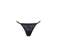Bluebella BB x Ashish String en satin avec strass multicolore - Taille 38