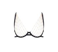 Bluebella Soutien-gorge Ouvert avec armatures Frida Noir/Or - Taille XS