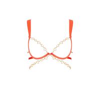 Bluebella Soutien-gorge Ouvert avec armatures Phoenix Corail chaud/Or - Taille 85E