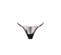 Bluebella String Katerine Noir/ Perle/Transparent - Taille 34