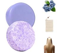 Blueberry Fields Shampoo & Conditioner Bundle,Natural Blueberry Extract Soap,Blueberries Conditioners Soaps,for Deeply Nourishing,Reduce Hair Fall,All Hair Types Unisex (1SET)