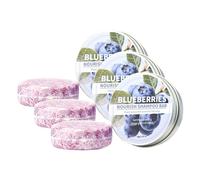 Blueberry Fields Shampoo & Conditioner, Shampoo & Hair Care 2-in-1 Purple soap bar for Thinning & Dry Hair Anti-Dandruff Reduces Fall Out Women & Men for Soft, Nourished Hair (3PCS)