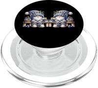 Blueberry Gnome Couple Cute Summer Graphic For Garden Lover PopSockets PopGrip pour MagSafe