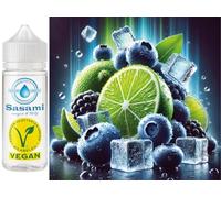 Blueberry Lime Ice - myrtille citron vert Ice arôme concentré - Vegan - Sasami - 100 ml