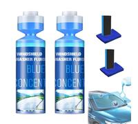 Blueberry Liquide de lavage concentré pour pare-brise de voiture, 250 ml, 1 flacon pour une vision claire longue durée (2)