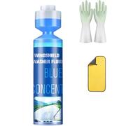 Blueberry Liquide lave-glace concentré parfumé, formule concentrée, toutes saisons, formule longue durée et prête à l'emploi, enlever les taches de verre, Clear Vision (1)
