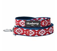 Blueberry Pet Tribal Diamonds Laisse pour chien 1,2 m x 2,5 cm